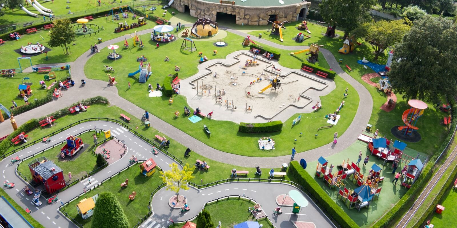 regeling in plaats daarvan Vakantie Buitenspeeltuin - Linnaeushof, Europa's grootste speeltuin